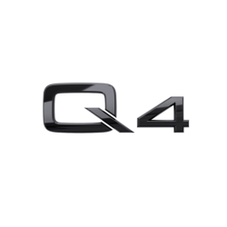 Emblème Q4 arrière noir...
