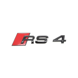 Emblème RS4 arrière noir...
